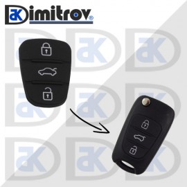Ремонтна гумичка бутони ключ Kia Hyundai